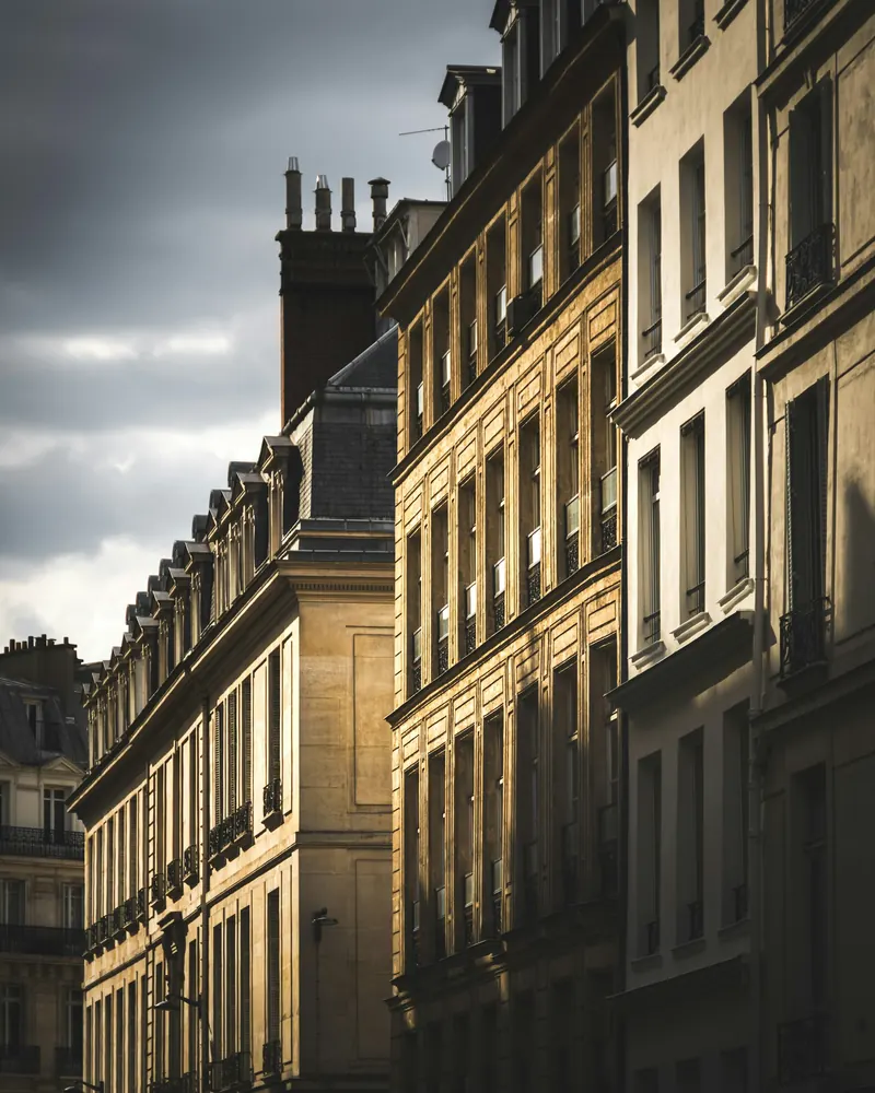 Façades d'immeubles d'habitation (photo d'illustration)